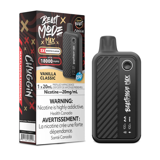 Flavour Beast Beast Mode 18K Disposable Vape - Chuggin' Vanilla Classic
