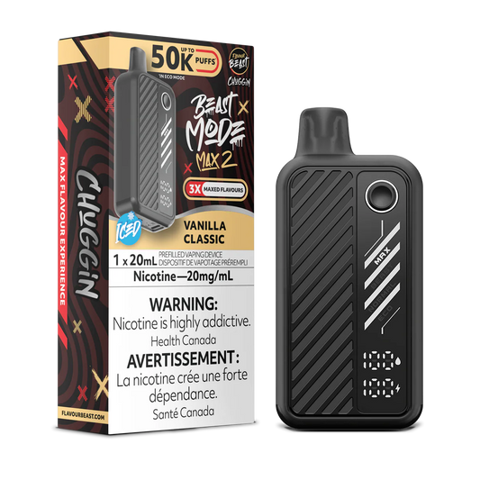 Flavour Beast Beast Mode Max 50K Disposable Vape - Vanilla Classic