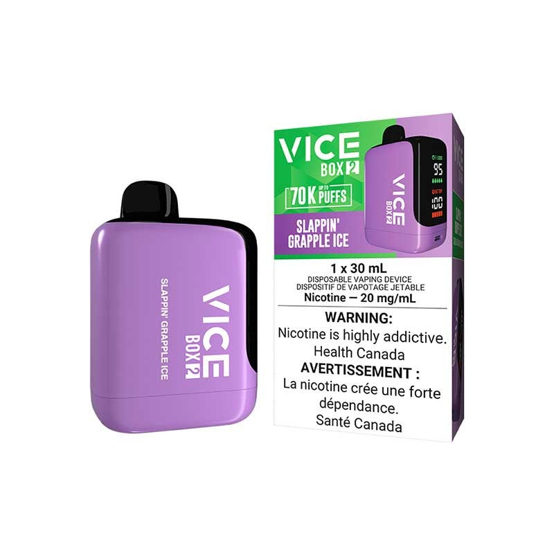 Vice Box 2 Disposable Vape - Slappin Grapple Ice