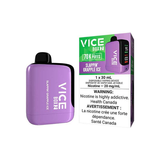 Vice Box 2 Disposable Vape - Slappin Grapple Ice